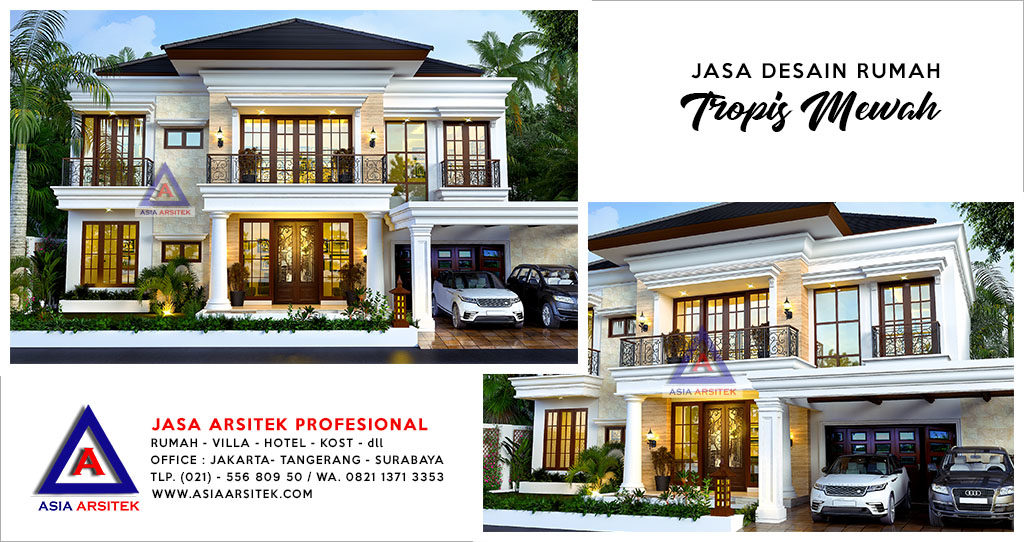 Jasa Arsitek BSD Tangerang Banten Desain Rumah Ibu Annis - Asia Arsitek