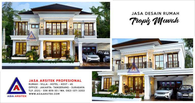 Jasa Arsitek BSD Tangerang Banten Desain Rumah Ibu Annis - Asia Arsitek