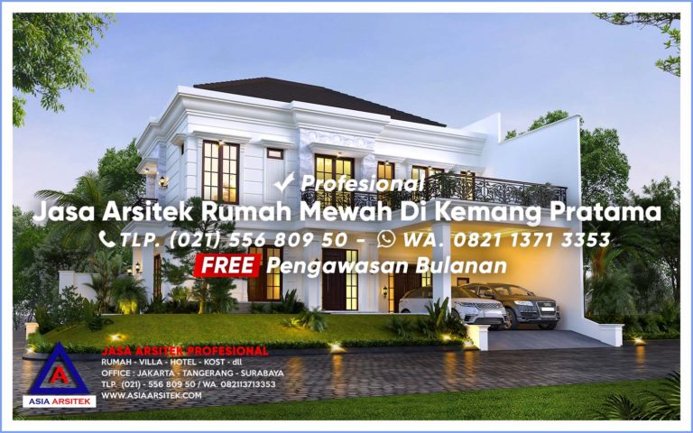 Jasa Arsitek Desain Rumah Mewah Di Kemang Pratama Bekasi