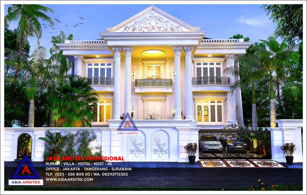 Jasa Arsitek Desain Rumah Mewah Klasik Di Kemang Jakarta Selatan
