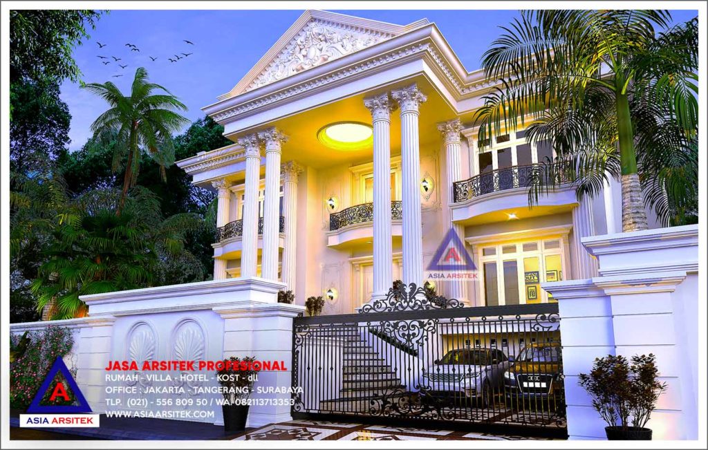 Jasa Arsitek Desain Rumah Mewah Klasik Di Kemang Jakarta Selatan