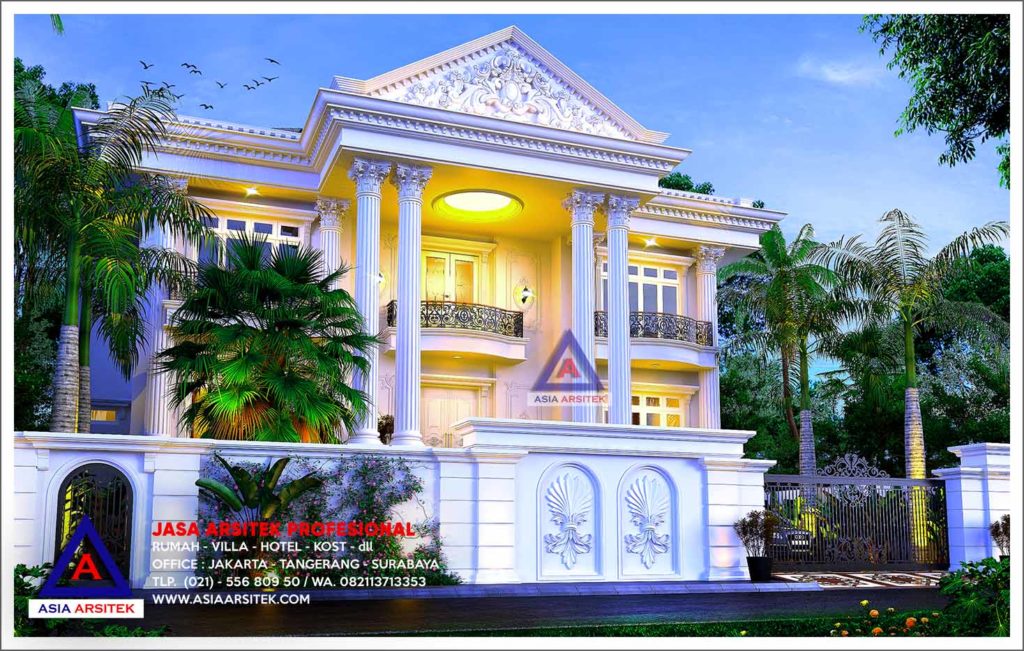 Jasa Arsitek Desain Rumah Mewah Klasik Di Kemang Jakarta Selatan