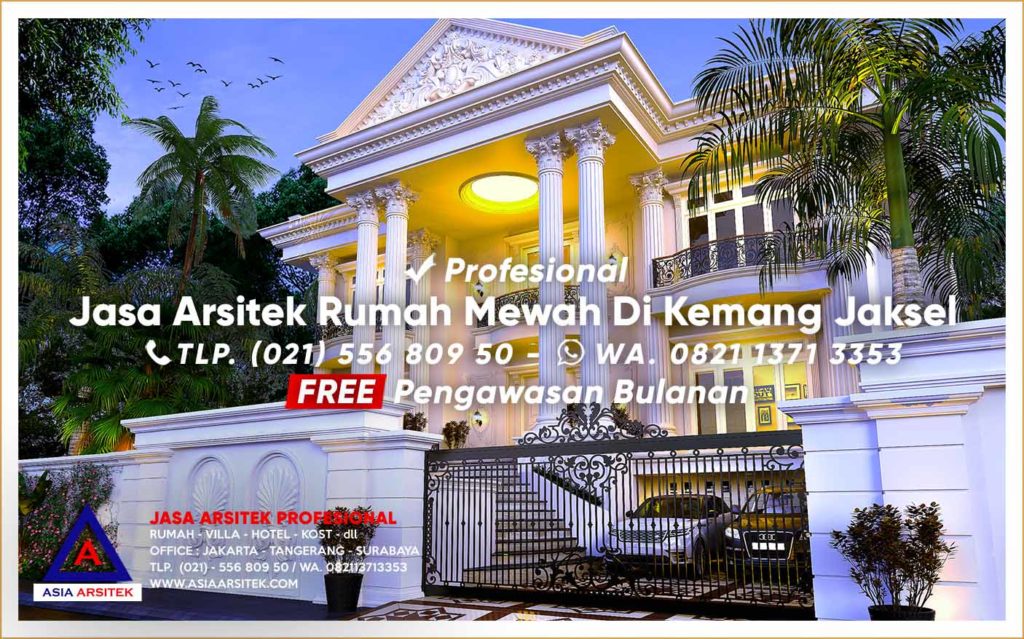 Jasa Arsitek Desain Rumah Mewah Klasik Di Kemang Jakarta Selatan