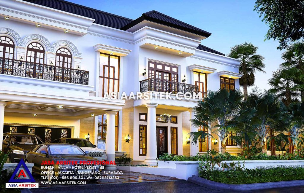 Jasa Desain Rumah Tropis Modern di Bintaro Tangerang Selatan