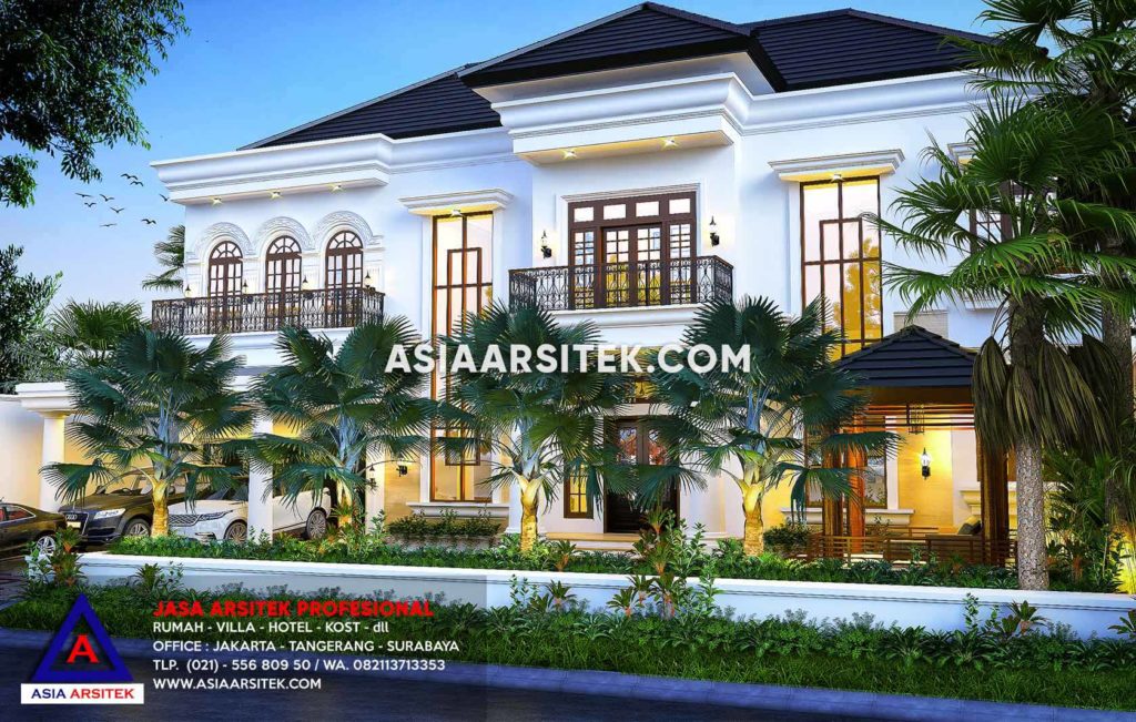 Jasa Desain Rumah Tropis Modern di Bintaro Tangerang Selatan