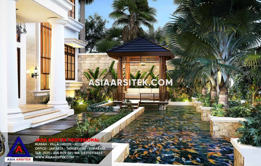 Jasa Desain Rumah Tropis Modern di Bintaro Tangerang Selatan