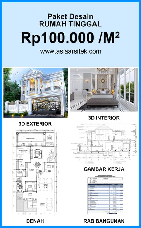 Jasa Desain Rumah Jakarta - Jasa Arsitek Rumah