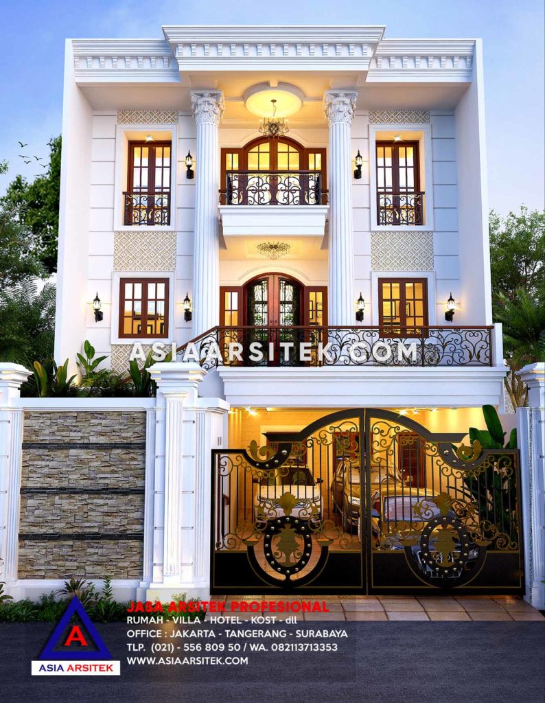 Jasa Desain Rumah Mewah Klasik Di Pasar Minggu Jakarta Selatan