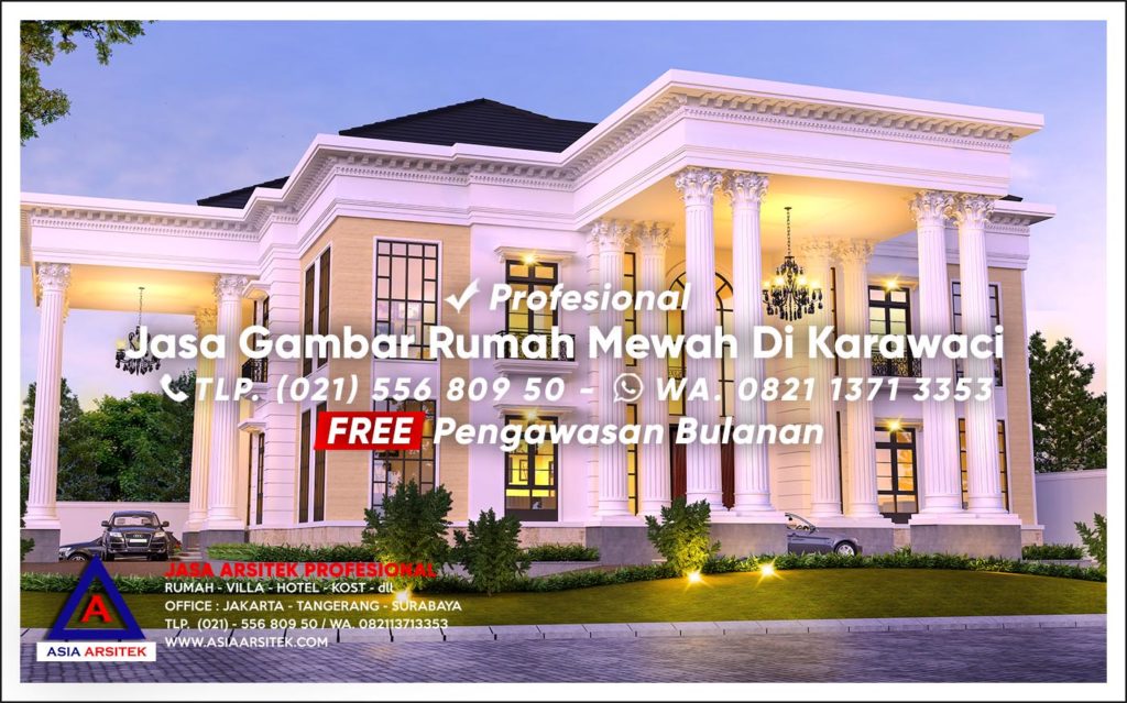 Jasa Gambar Rumah Mewah Di Karawaci Tangerang