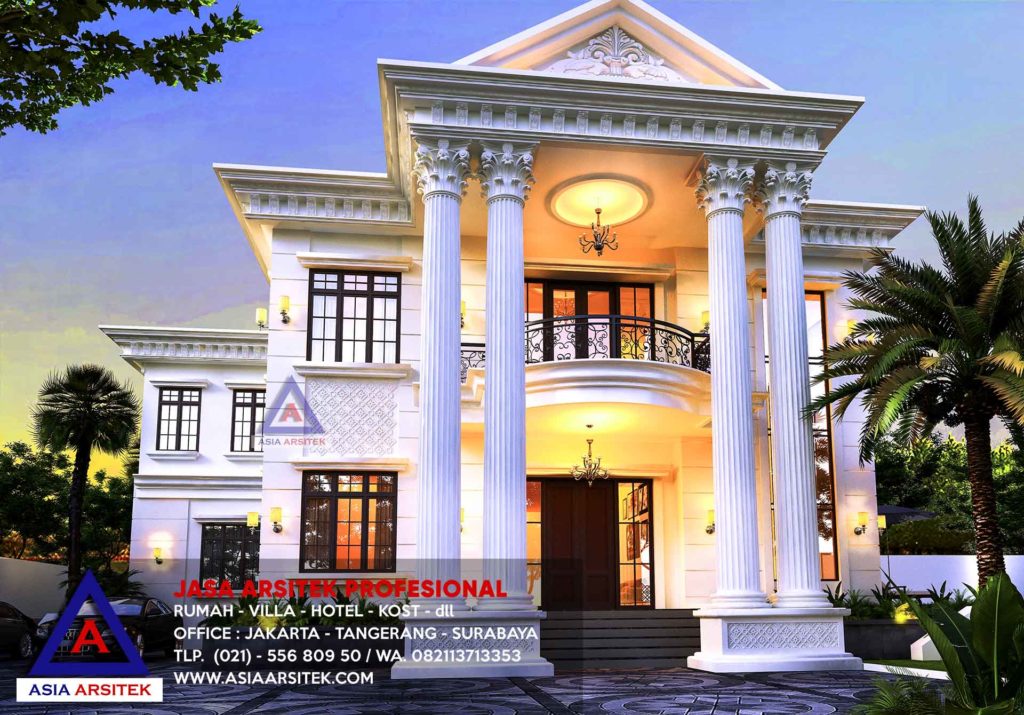 Jasa Arsitek Desain Rumah Klasik Mewah Di Kota Bekasi
