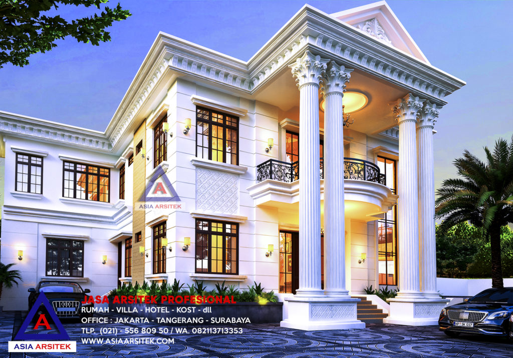 Jasa Arsitek Desain Rumah Klasik Mewah Di Kota Bekasi