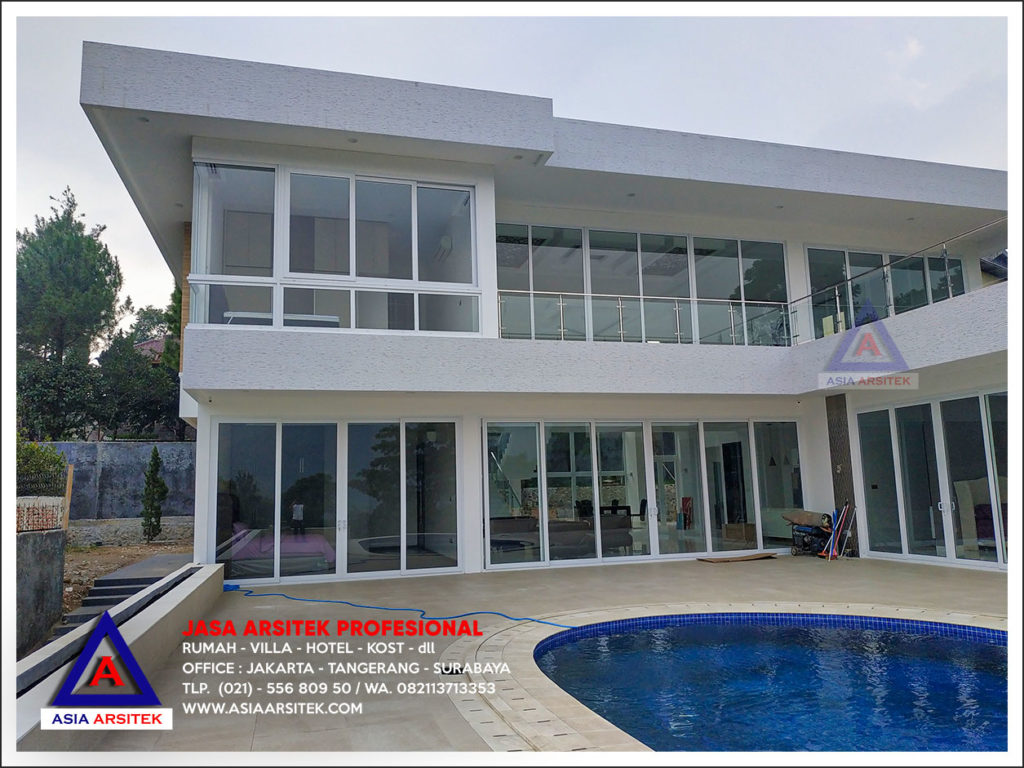 Cara Membangun Rumah Dari Nol Villa Mewah Bu Kartini Di Sentul Bogor - Bangun Villa Mewah - Asia Arsitek