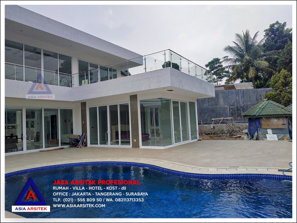 Cara Membangun Rumah Dari Nol Villa Mewah Bu Kartini Di Sentul Bogor - Bangun Villa Mewah - Asia Arsitek