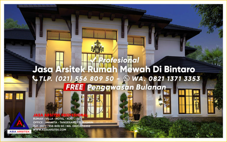 Jasa Arsitek Desain Rumah Mewah Di Bintaro