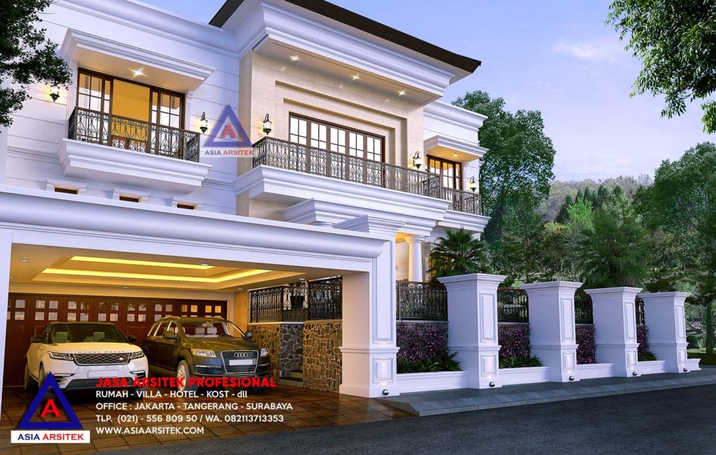 Jasa Arsitek Desain Rumah Mewah Hook Bp Bimo Kebayoran Baru Jakarta Selatan