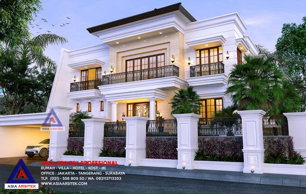 Jasa Arsitek Desain Rumah Mewah Hook Bp Bimo Kebayoran Baru Jakarta Selatan