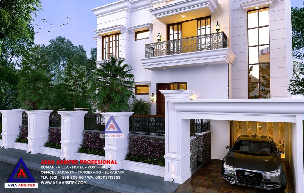 Jasa Arsitek Desain Rumah Mewah Hook Bp Bimo Kebayoran Baru Jakarta Selatan