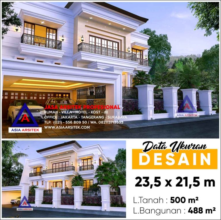 Jasa Arsitek Desain Rumah Mewah Hook Bp Bimo Kebayoran Baru Jakarta Selatan