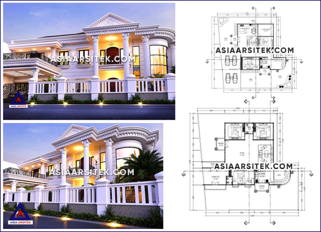 Jasa Arsitek Desain Rumah Mewah Klasik Di Bandung Jawa Barat