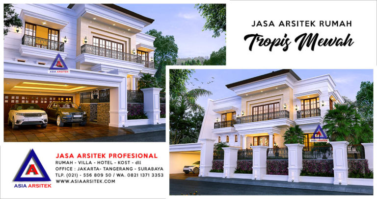 Jasa Desain Gambar Rumah Mewah Di Kebayoran Baru Jakarta Selatan