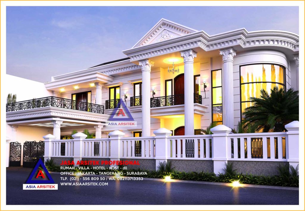 Jasa Desain Rumah Mewah Klasik Online Di Bekasi
