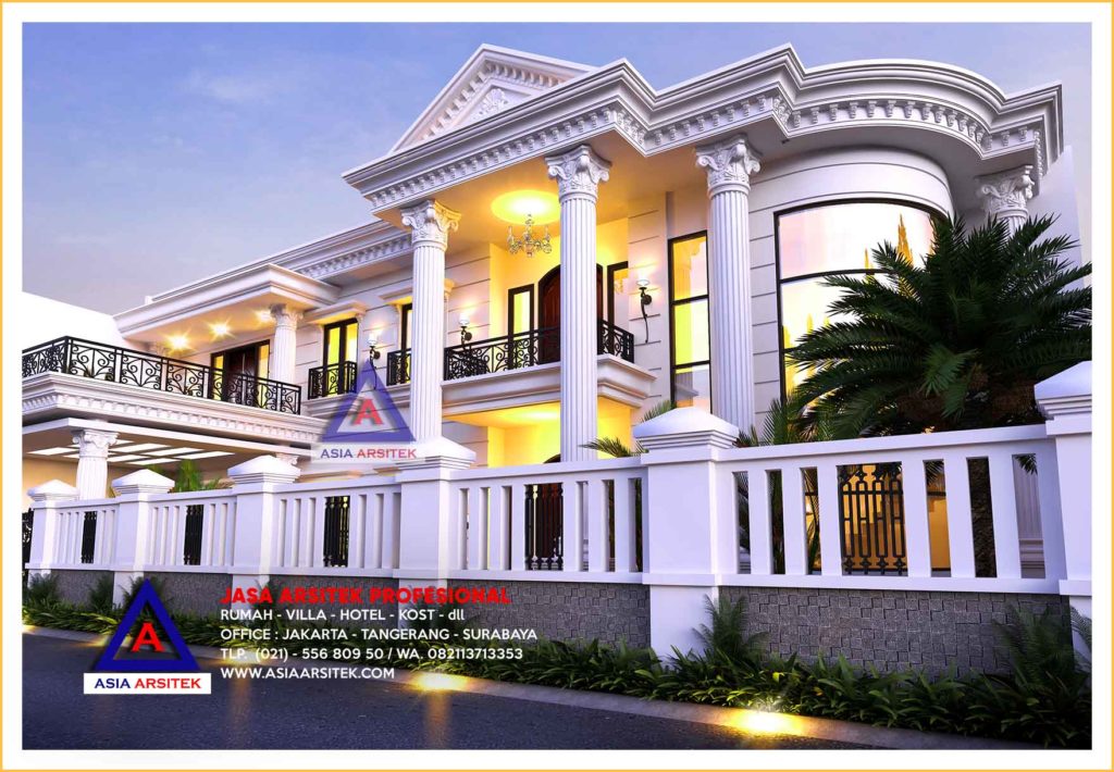 Jasa Desain Rumah Mewah Klasik Online Di Bekasi