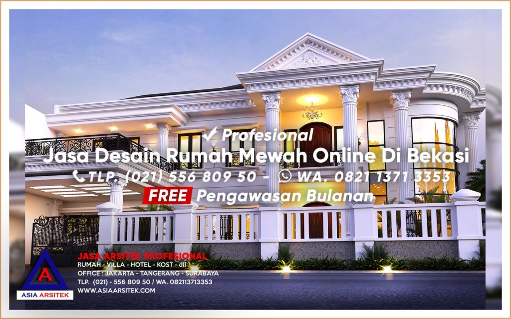 Jasa Desain Rumah Mewah Klasik Online Di Bekasi