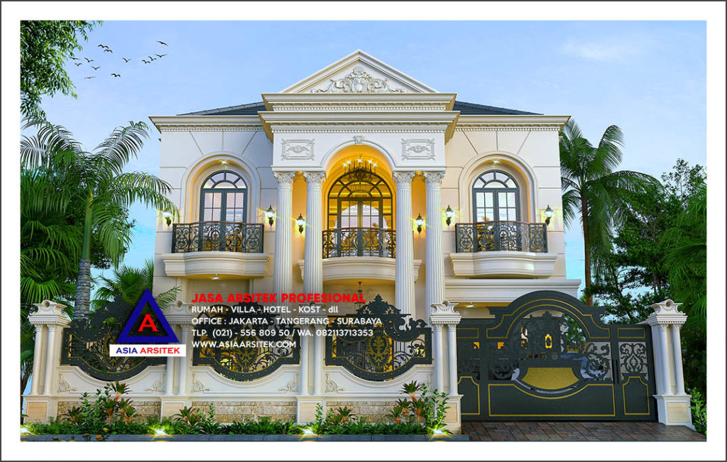 Jasa Gambar Desain Rumah Mewah Klasik Di Jayapura Papua