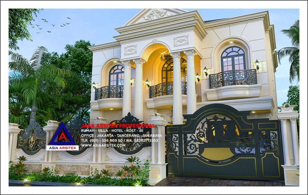 Jasa Gambar Desain Rumah Mewah Klasik Di Jayapura Papua