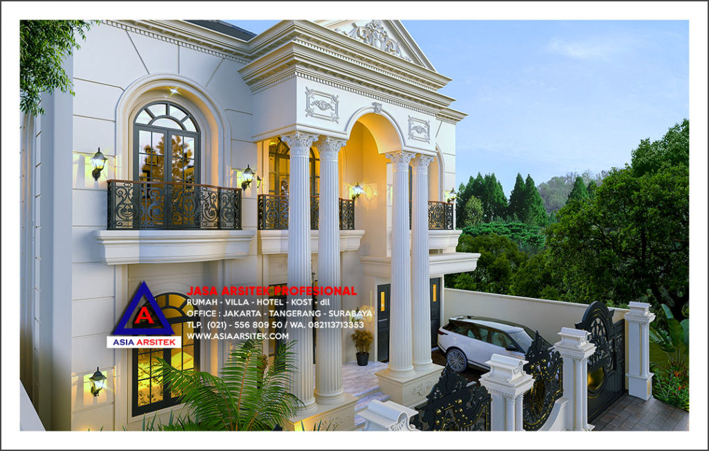 Jasa Gambar Desain Rumah Mewah Klasik Di Jayapura Papua