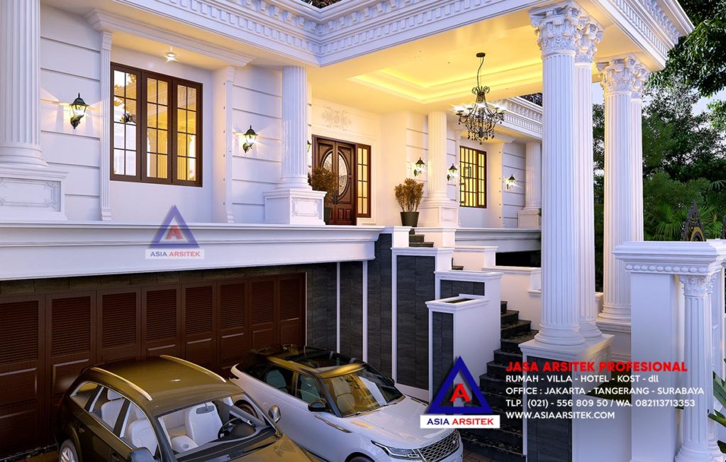 Jasa Konsultan Arsitek Desain Rumah Mewah Classic Di Sunter Jakarta