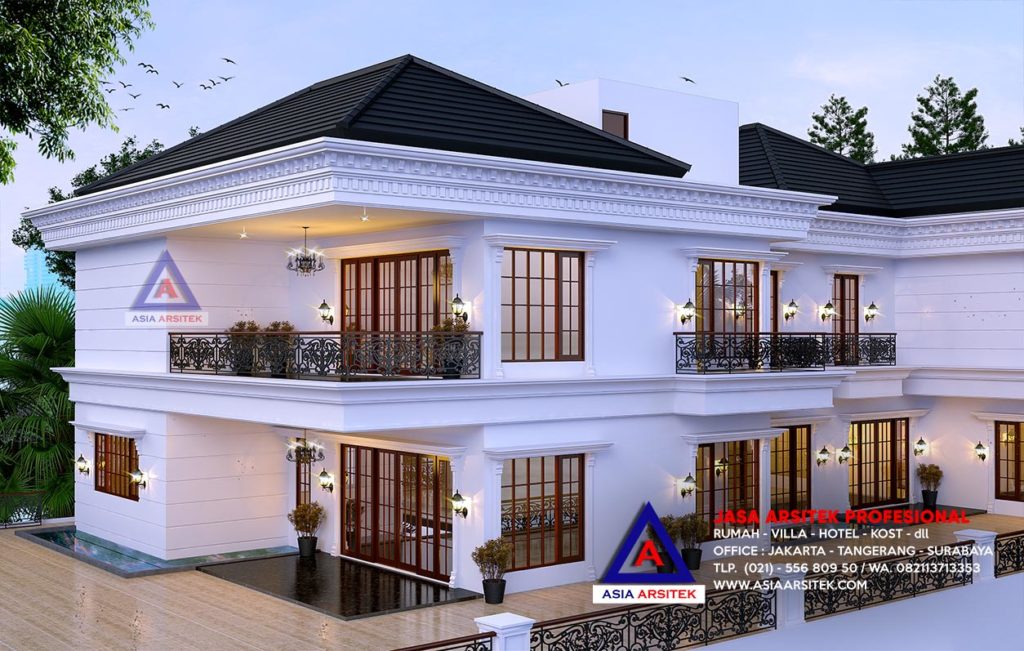 Jasa Konsultan Arsitek Desain Rumah Mewah Classic Di Sunter Jakarta