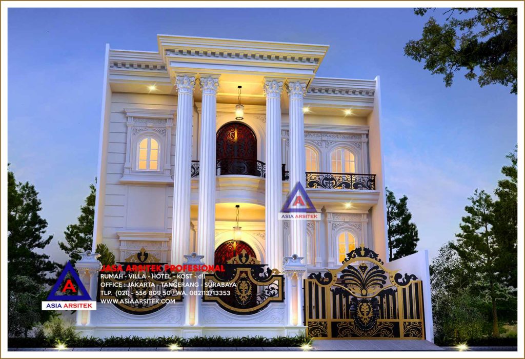Jasa Konsultan Arsitek Desain Rumah Mewah Klasik Di Jakarta Utara