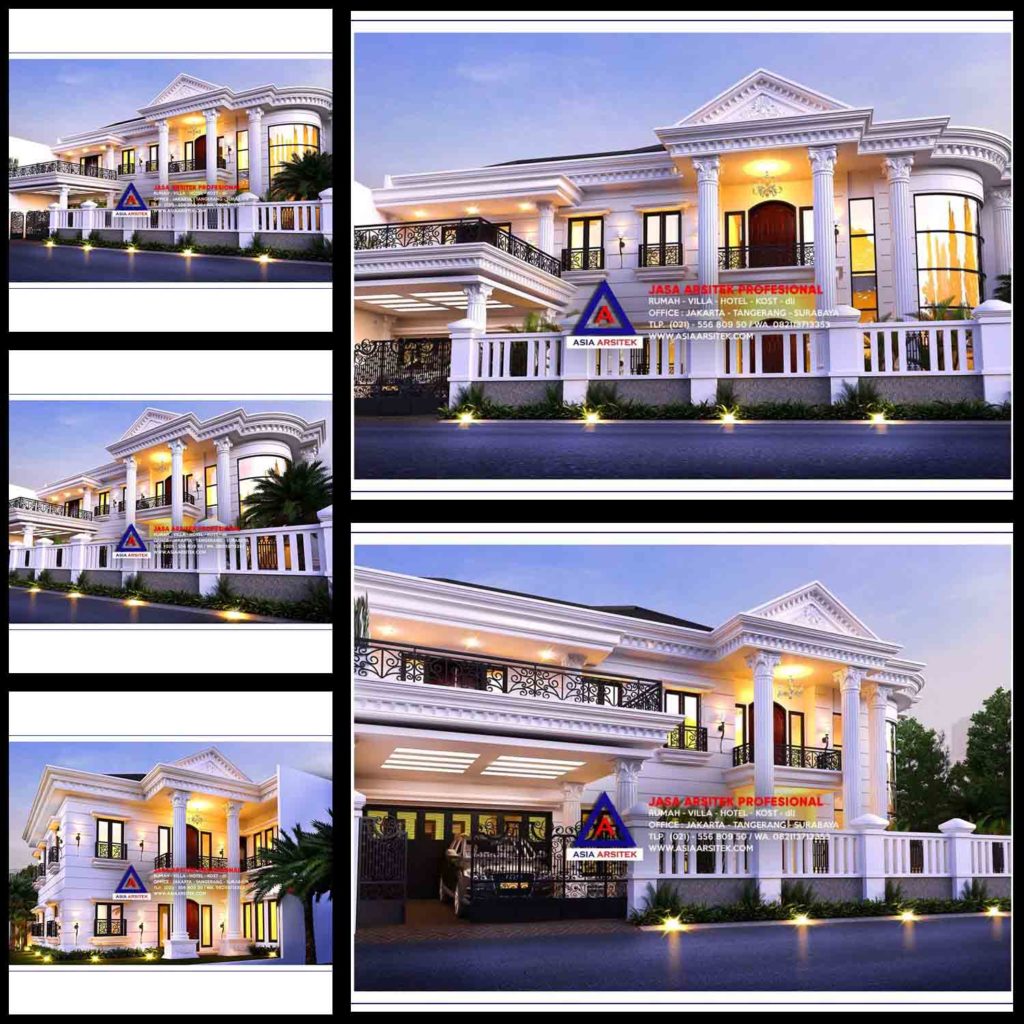 Rumah Mewah 2 Lantai Tampak Depan Terbaik dan Terbaru 2020