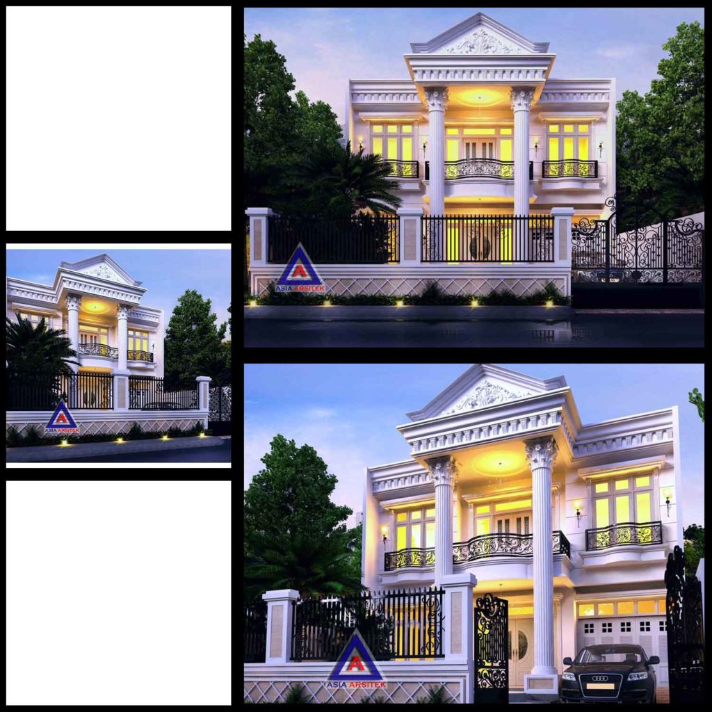 Rumah Mewah 2 Lantai Tampak Depan Terbaik dan Terbaru 2020