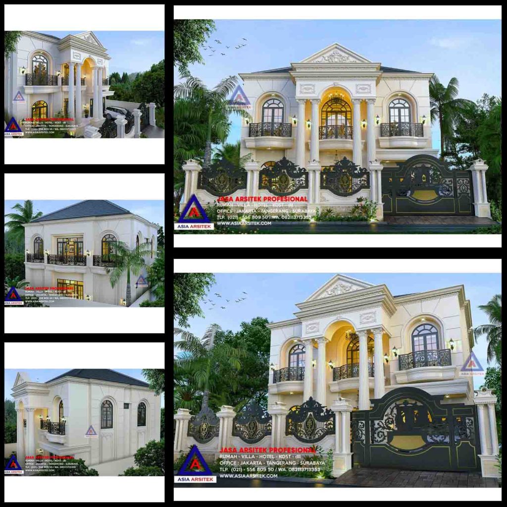 Rumah Mewah 2 Lantai Tampak Depan Terbaik dan Terbaru 2020