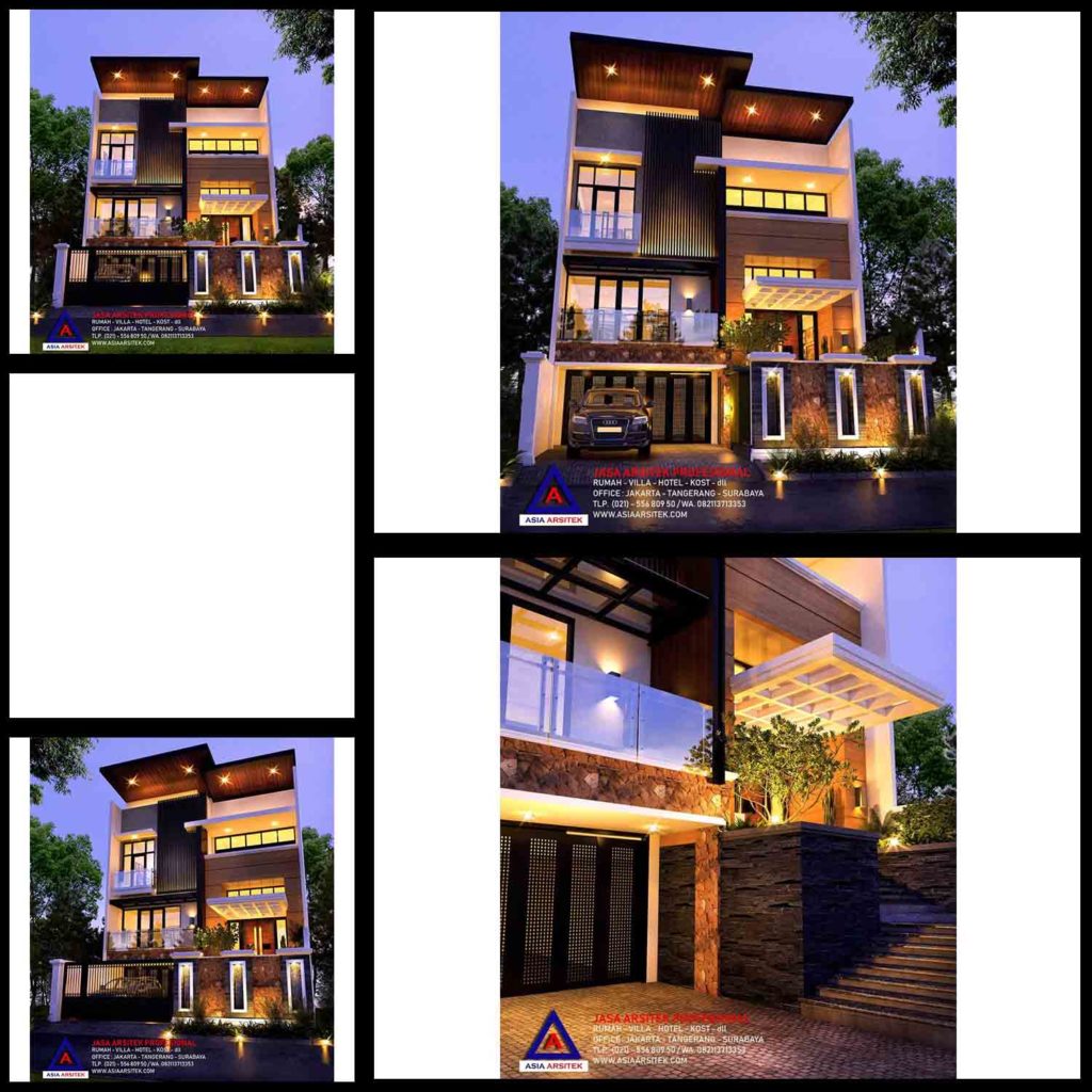 Gambar Desain Rumah Minimalis 2 Lantai Terbaru Sederhana Modern Keren 2020
