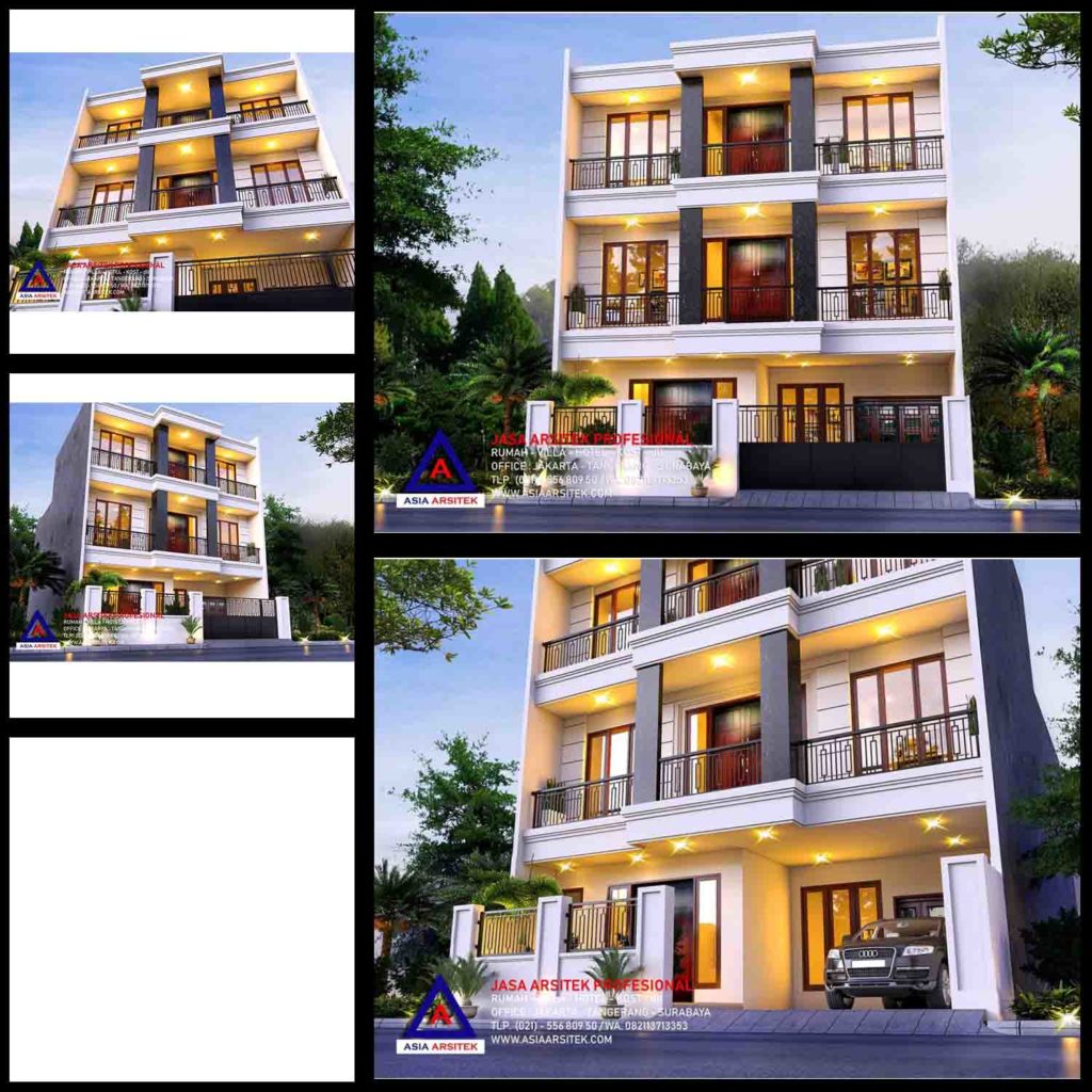 Gambar Desain Rumah Minimalis 2 Lantai Terbaru Sederhana Modern Keren 2020