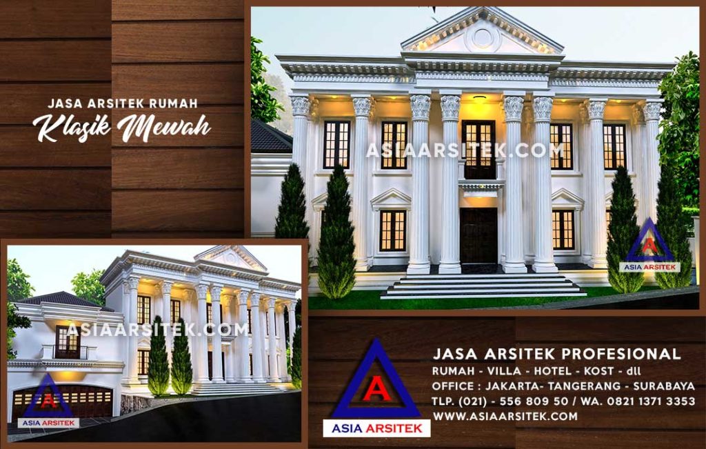 Jasa Arsitek Desain Gambar Rumah Mewah Di Bangka Jakarta Selatan