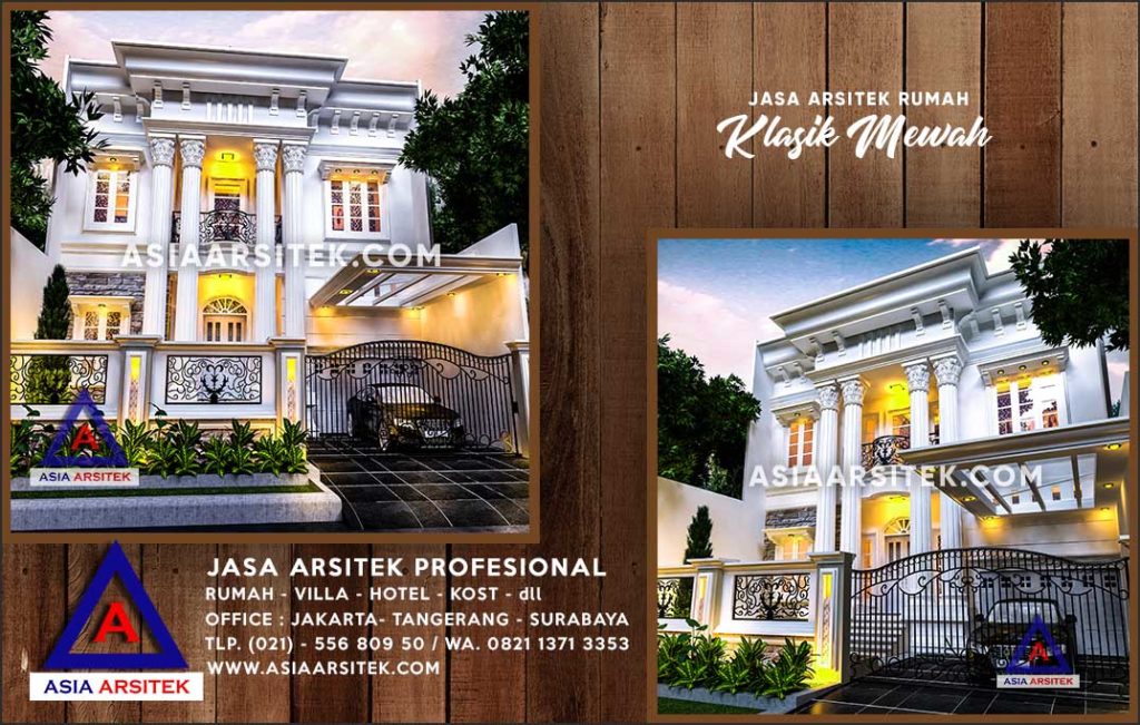 Jasa Arsitek Desain Gambar Rumah Mewah Di Banjarmasin Kalimantan Selatan