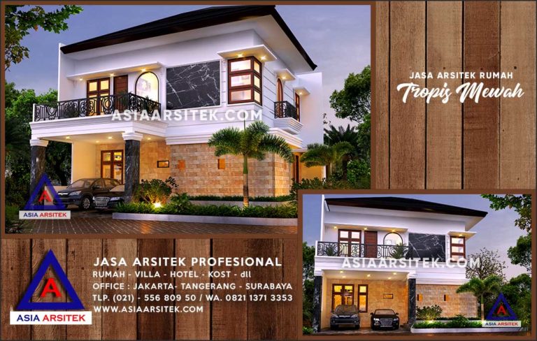 Jasa Arsitek Desain Gambar Rumah Mewah Di Barito Kidul Kalimantan Tengah