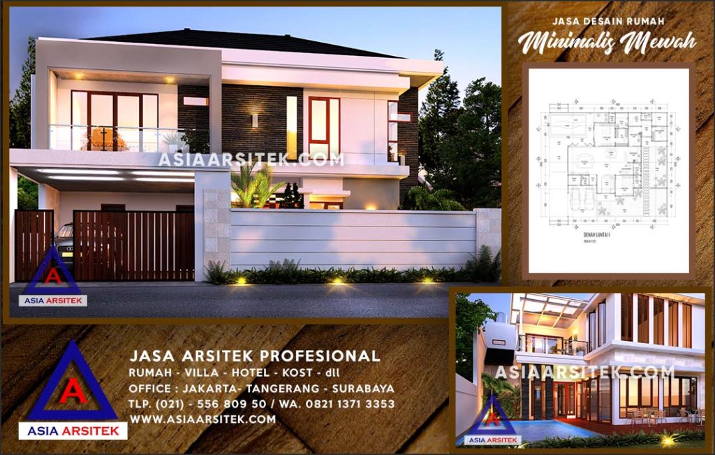 Jasa Arsitek Desain Gambar Rumah Mewah Di Bedahan Depok
