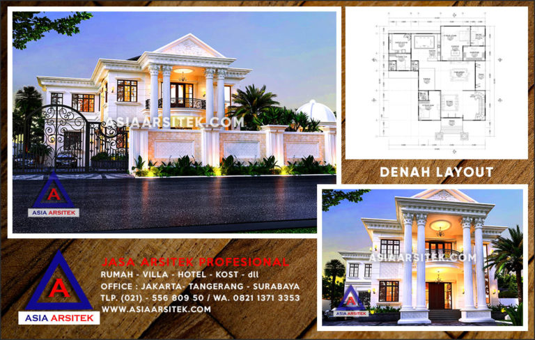 Jasa Arsitek Desain Gambar Rumah Mewah Di Beji Timur Depok