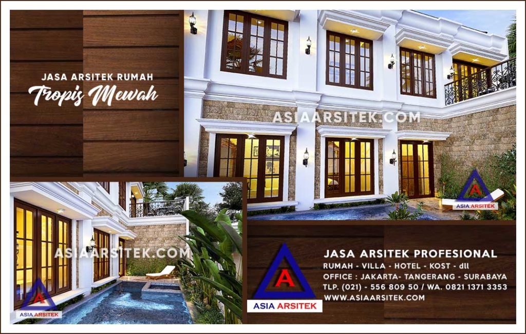 Jasa Arsitek Desain Gambar Rumah Mewah Di Bintaro Jakarta Selatan
