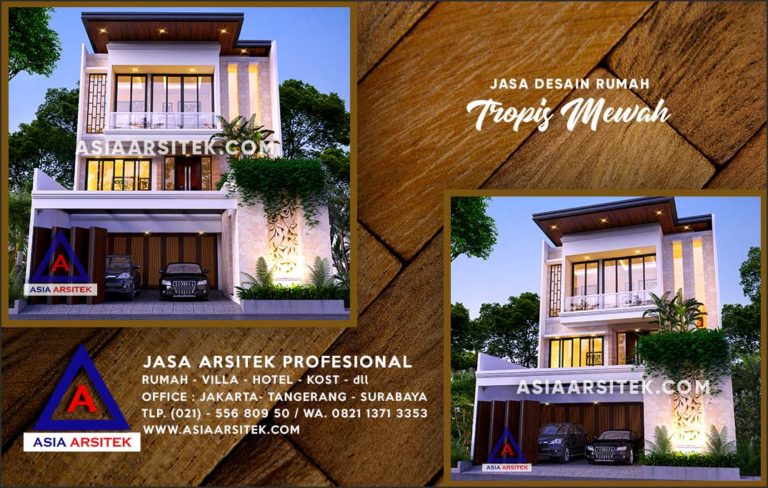 Jasa Arsitek Desain Gambar Rumah Mewah Di Bojong Pondok Terong Depok