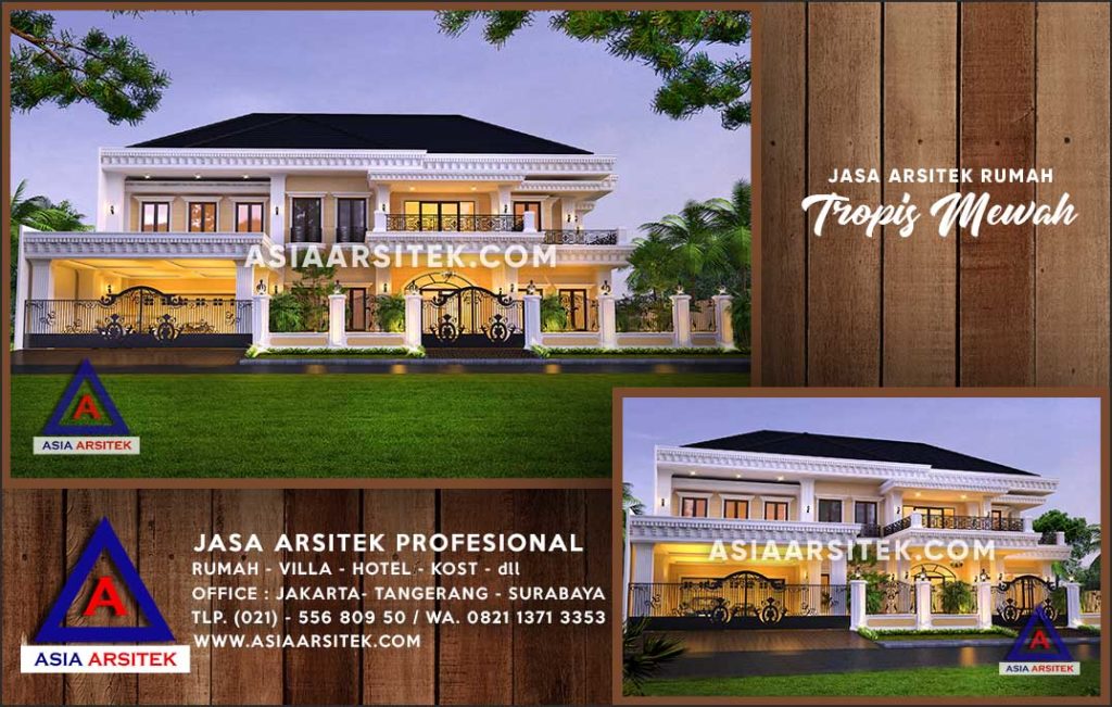 Jasa Arsitek Desain Gambar Rumah Mewah Di Bulungan Kalimantan Utara