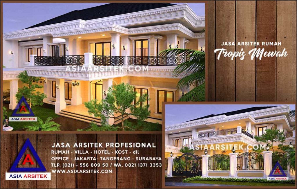 Jasa Arsitek Desain Gambar Rumah Mewah Di Bulungan Kalimantan Utara