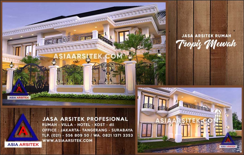 Jasa Arsitek Desain Gambar Rumah Mewah Di Bulungan Kalimantan Utara
