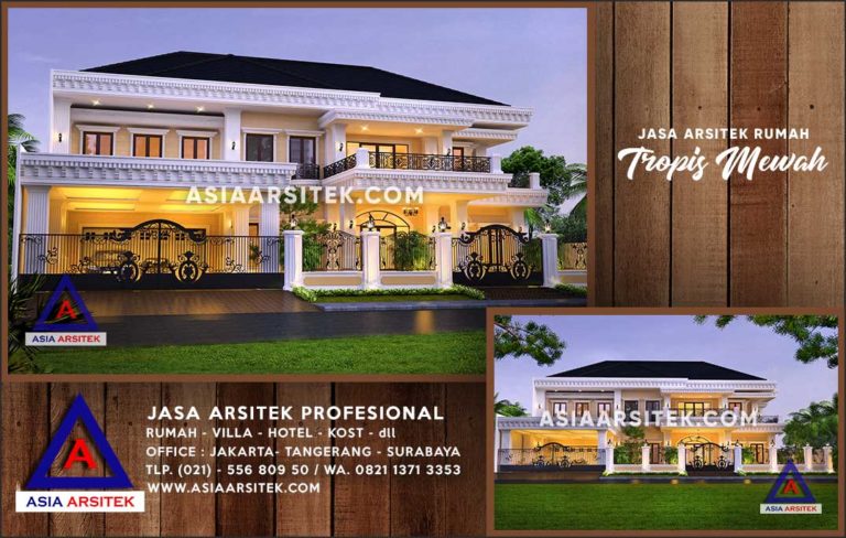 Jasa Arsitek Desain Gambar Rumah Mewah Di Bulungan Kalimantan Utara