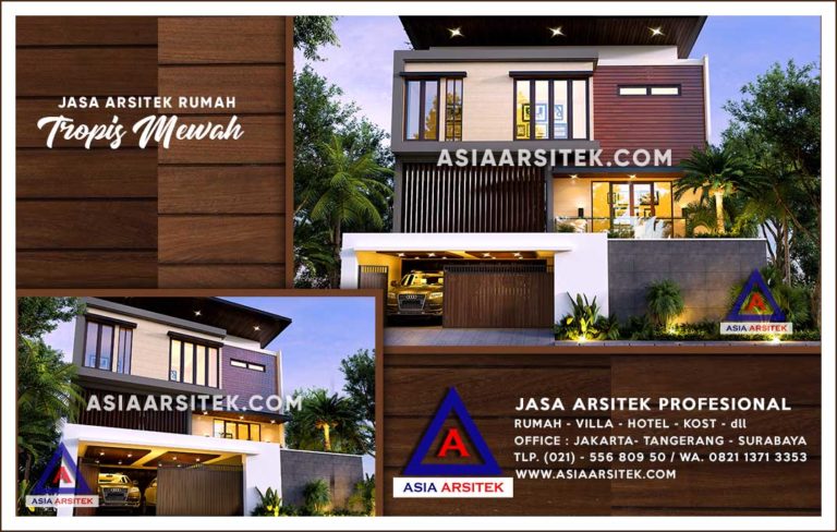 Jasa Arsitek Desain Gambar Rumah Mewah Di Cikoko Jakarta Selatan